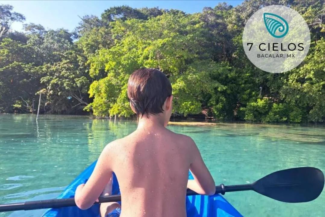 7 Cielos Bacalar. Εξωτερικό φωτογραφία